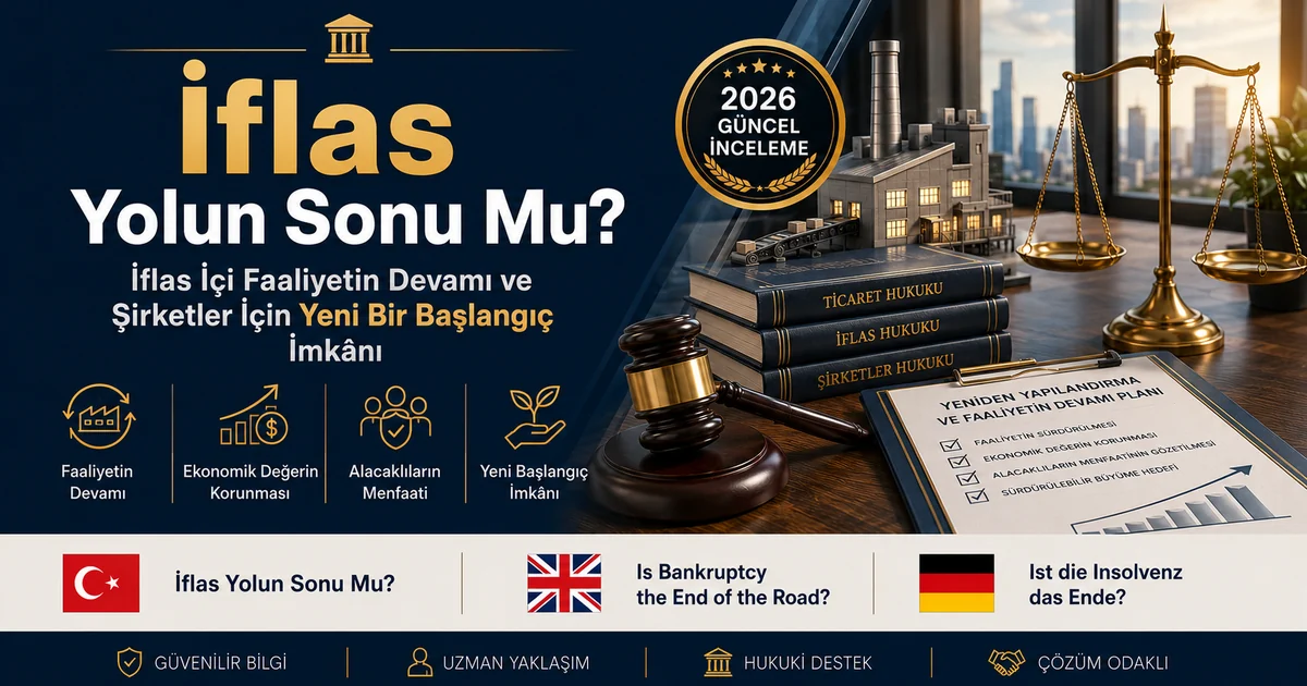 İflas Yolun Sonu Mu?